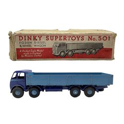 Dinky Supertoys Foden Diesel 8-Wheel Wagon no.501, boxed