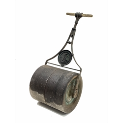 Victorian cast iron garden roller 