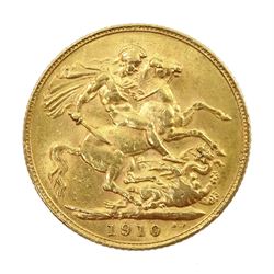 Edward VII 1910 gold full sovereign