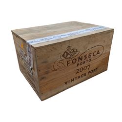 Fonseca vintage port 2007, twelve bottles in owc