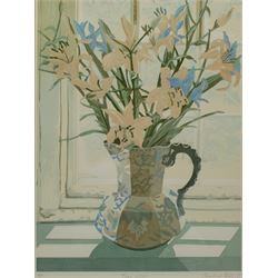 Rosalind Forster (British 1948-): 'Tiger Lillies', artist's proof lithograph signed titled and dated '88 in pencil 42cm x 31cm