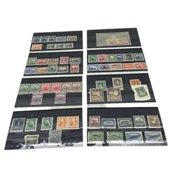 Newfoundland stamps, housed in stockcards, including 'Air Mail to Halifax, N.S. 1921' overprints etc, used and mint
