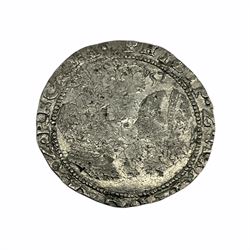 Ireland, Philip and Mary, 1557 hammered silver Groat coin