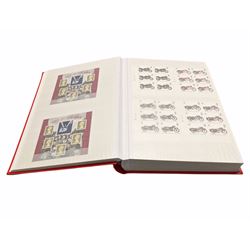 Queen Elizabeth II mint decimal stamps, housed in a stockbook, face value of usable postage approximately 660 GBP, including first class and some higher values