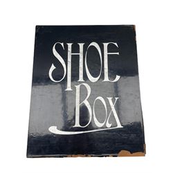 Allen Jones (British 1937-): Shoe Box, The complete portfolio, comprising seven lithographs on BFK Rives, one screenprint in colours printed on the interior of the box lid and an aluminium multiple, 1968,  each signed and dated in pencil, the multiple with incised signature, number 161/200, contained within the original shoebox with printed title on the lid, published by Petersburg Press, London 33cm x 40cm