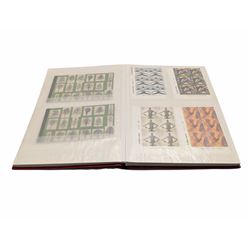 Queen Elizabeth II mint decimal stamps, housed in a stockbook, face value of usable postage approximately 420 GBP