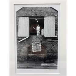 Ian Beesley (British 1954-): Industrial Photography, set of four photographic prints depicting a British hat factory, each signed in pen to lower right margin, framed, 37cm x 29cm max (4)