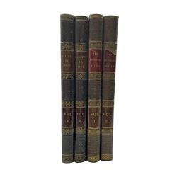 The Pictorial Museum of Animated Nature, pub. London: Charles Knight and Co. 2 vols. leather backed green cloth, all edges gilt, gilt lettered spine, The Pictorial Gallery of Arts, pub. London: Charles Knight and Co. leather backed blue cloth 2 vols. (4)
