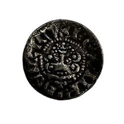Henry III hammered silver penny coin, class 3, London mint, identified by York Museum 'YORYM 5818E2'