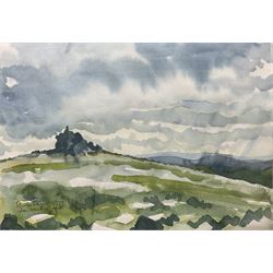 Ian Weatherhead (British 1932-): 'Shropshire', watercolour signed and dated 1979, 24cm x 34cm
