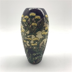  Moorcroft Tansy pattern vase designed by Philip Gibson, H19cm   