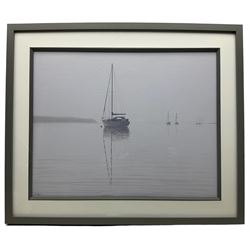 James Miller (British 1962-): 'Morning Mist Ambleside', oil on board signed, titled veso 39cm x 49cm