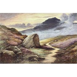 F G Radford (British early 20th century): Highland Landscape, oil on canvas signed and dated 1924, 39cm x 60cm