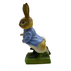 1950's Peter Rabbit cast composite shop display advertising figure, H39cm 