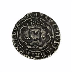 King Henry VII (1485-1509) hammered silver halfgroat coin