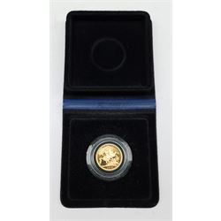 Queen Elizabeth II 1979 gold proof full Sovereign coin, cased