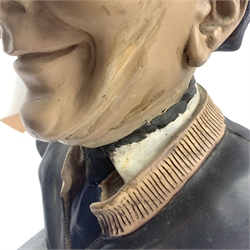  'Pepe' shop advertising display bust in the form of a man, H65cm   