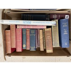 Assorted books including Medicine, Novels etc in three boxes