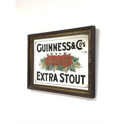 Reproduction Guinness advertising mirror, 