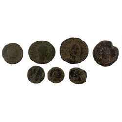 Large collection of predominantly Roman Imperial coinage, from various rulers and radiates (approx. 440 grams)