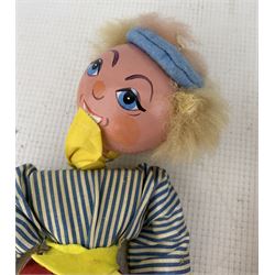 Pelham puppets to include Mother Dragon, Pinocchio, Junior Jumpette Boy and Gypsy Girl (4)