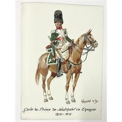 John R Elting: 'Napoleonic Uniforms', Vols. I & II pub. Greenhill books London  2007,  in red slip case