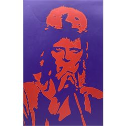 After Pete (Peter) Marsh (British 1945-): 'David Bowie', limited edition colour poster signed and numbered 327/2000 in pencil pub. Reliance Art 1990, 76cm x 51cm