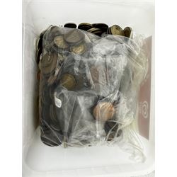Box of UK and World coins