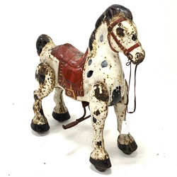 Mobo bronco pressed steel ride on toy horse, L69cm